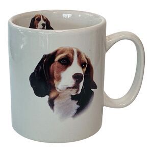 Beagle Large Coffee Tea Heavy Mug BowWowMeows